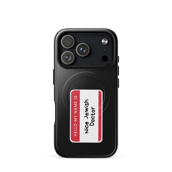 Nice Jewish Doctor Jewish pride magsafe® tough case for iphone® in Glossy - lifestyle shot