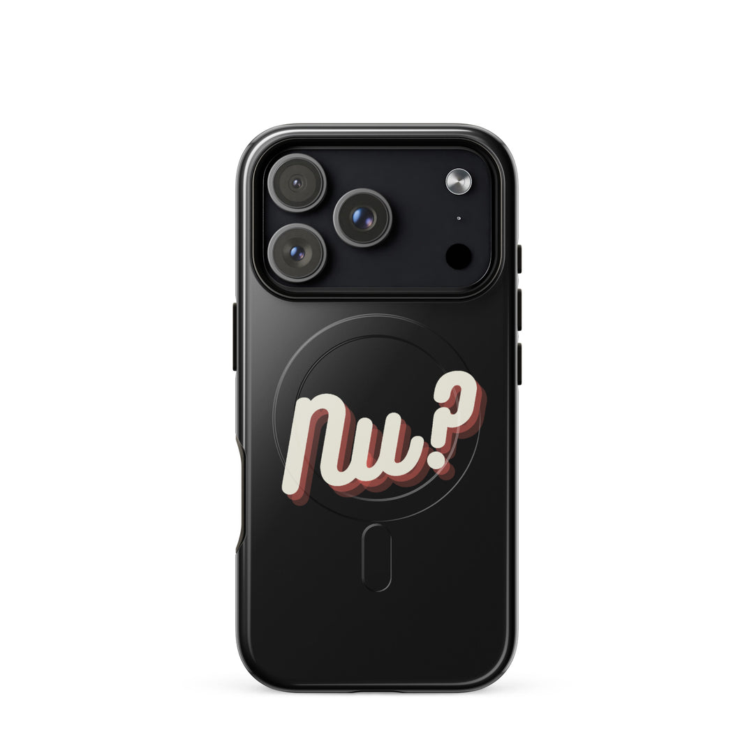 Nu Jewish pride magsafe® tough case for iphone® in Glossy - lifestyle shot