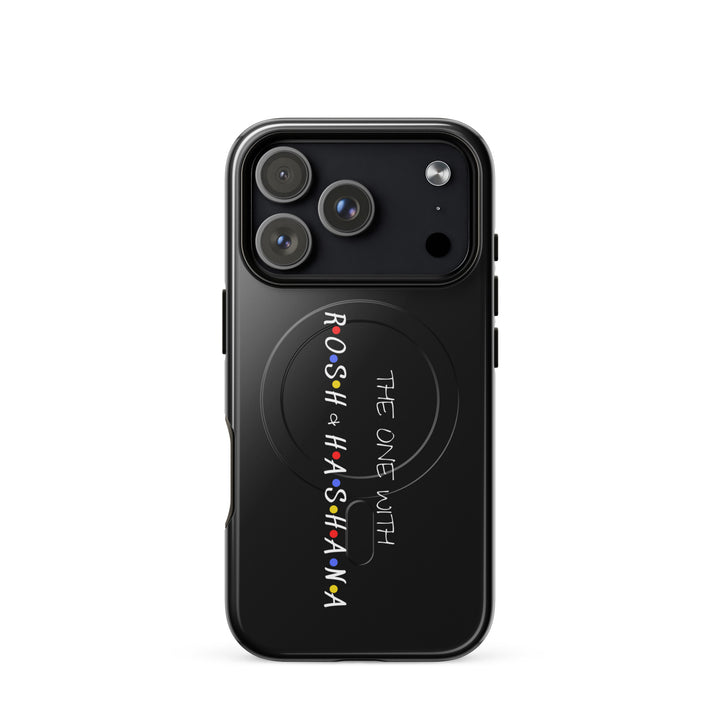 The One with Rosh HaShana Jewish pride magsafe® tough case for iphone® in Glossy - lifestyle shot