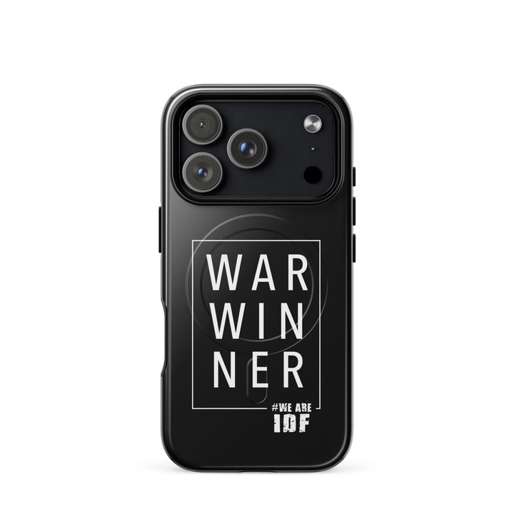War Winner Jewish pride magsafe® tough case for iphone® in Glossy - lifestyle shot