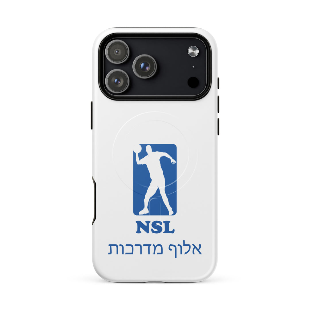 Curb Champ אלוף מדרכות Jewish pride magsafe® tough case for iphone® in Glossy - folded view
