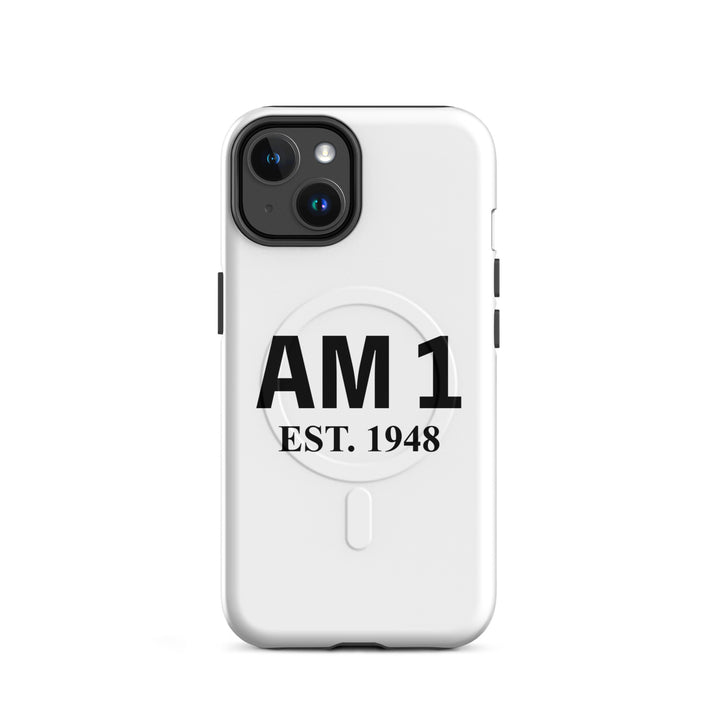 AM 1 | עם 1 Jewish pride magsafe® tough case for iphone® in Matte - detail view