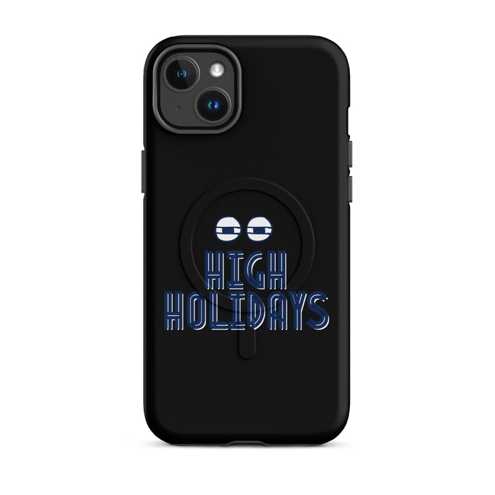 High Holidays Jewish pride magsafe® tough case for iphone® in Matte - flat lay