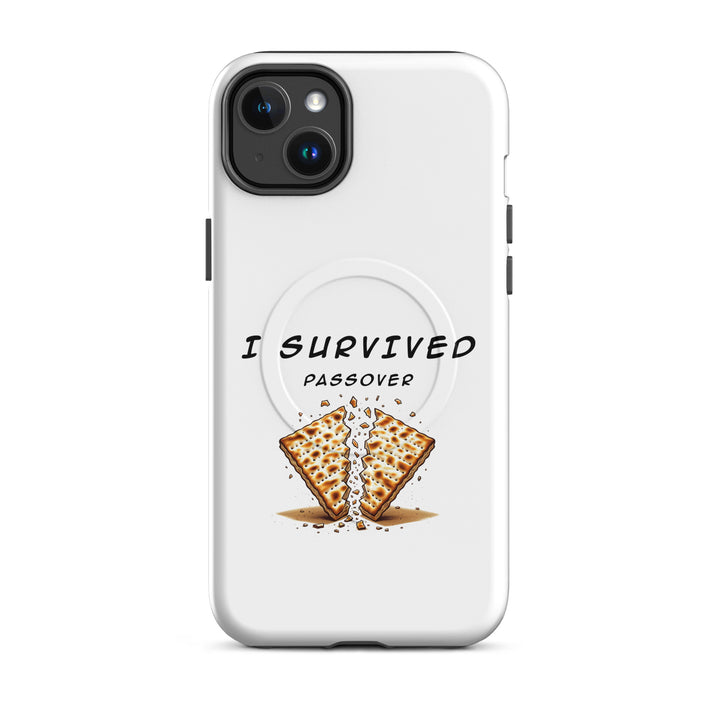 Passover Jewish pride magsafe® tough case for iphone® in Matte - lifestyle shot