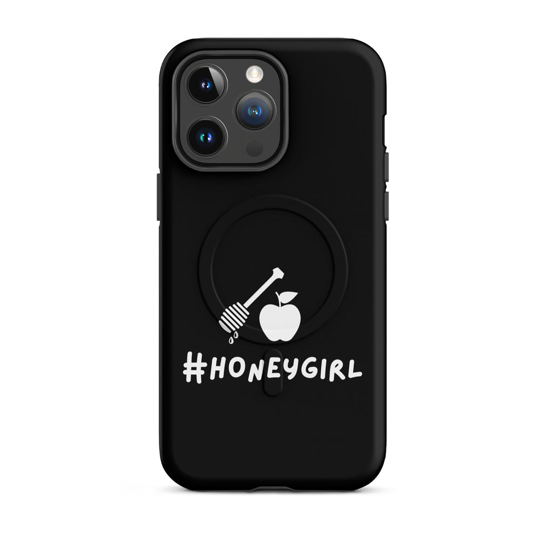 #Honeygirl Jewish pride magsafe® tough case for iphone® in Matte - front view