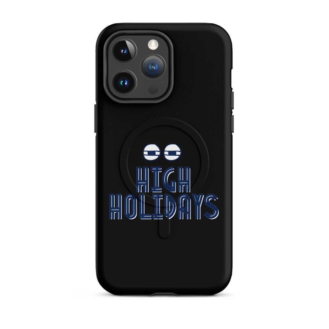 High Holidays Jewish pride magsafe® tough case for iphone® in Matte - front view