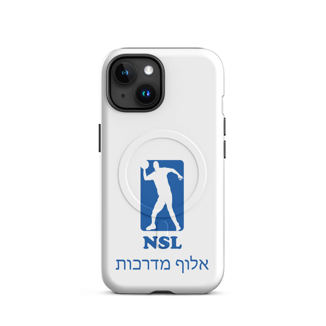 Curb Champ אלוף מדרכות Jewish pride magsafe® tough case for iphone® in Matte - detail view