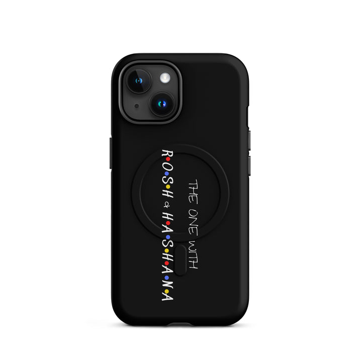 The One with Rosh HaShana Jewish pride magsafe® tough case for iphone® in Matte - detail view