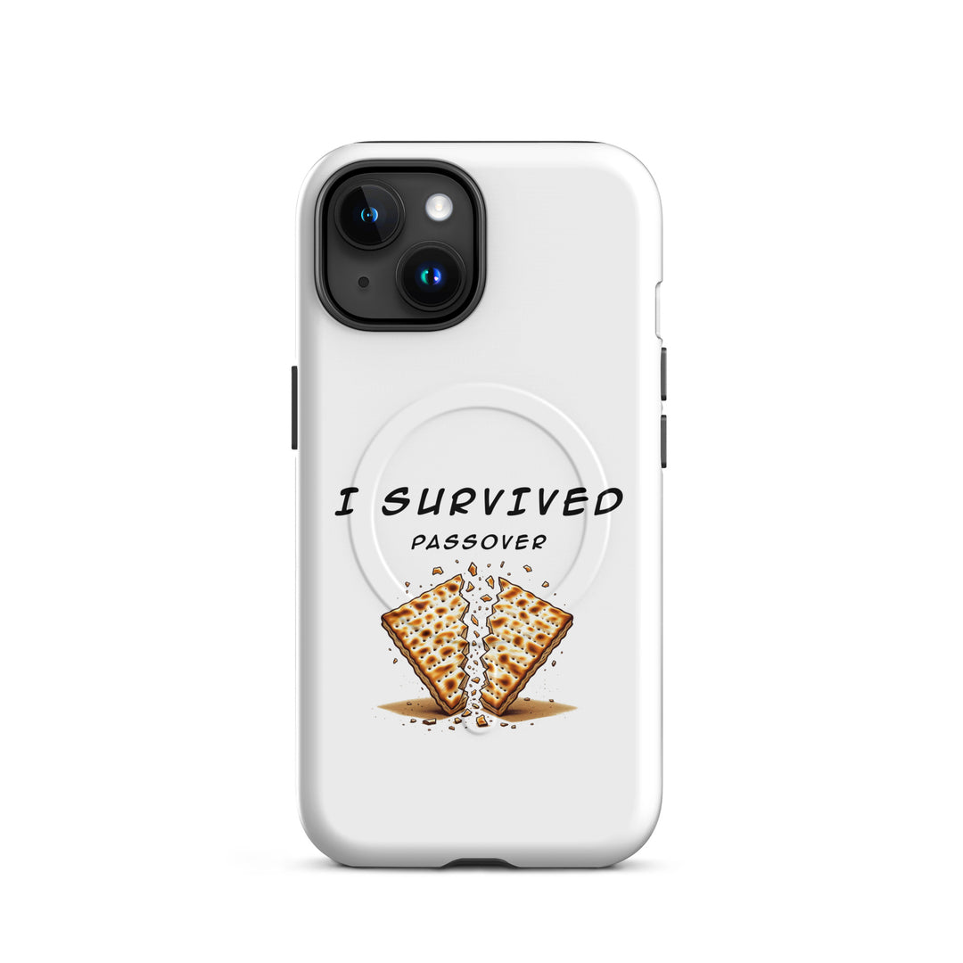 Passover Jewish pride magsafe® tough case for iphone® in Matte - front view