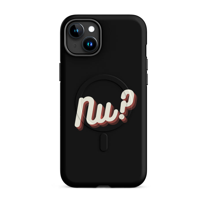 Nu Jewish pride magsafe® tough case for iphone® in Matte - flat lay