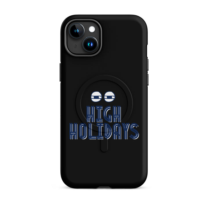 High Holidays Jewish pride magsafe® tough case for iphone® in Matte - flat lay