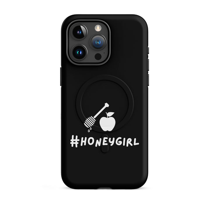 #Honeygirl Jewish pride magsafe® tough case for iphone® in Matte - front view