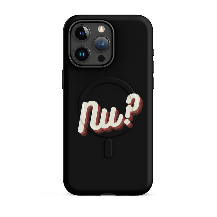 Nu Jewish pride magsafe® tough case for iphone® in Matte - front view