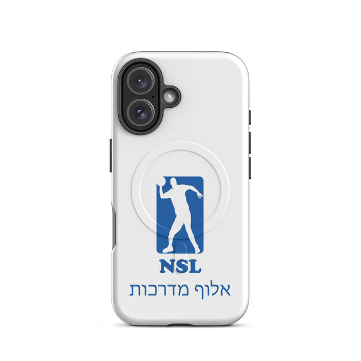 Curb Champ אלוף מדרכות Jewish pride magsafe® tough case for iphone® in Matte - detail view