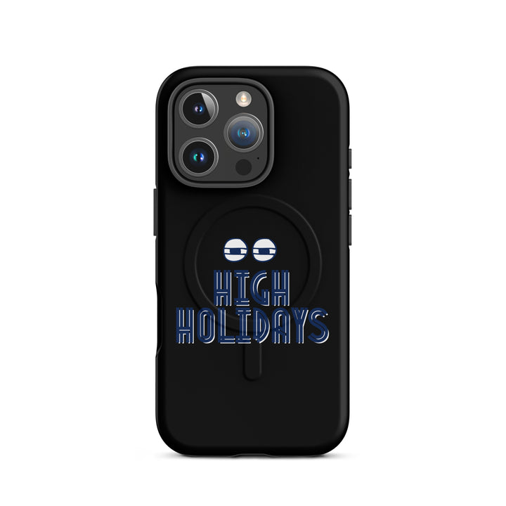 High Holidays Jewish pride magsafe® tough case for iphone® in Matte - side view