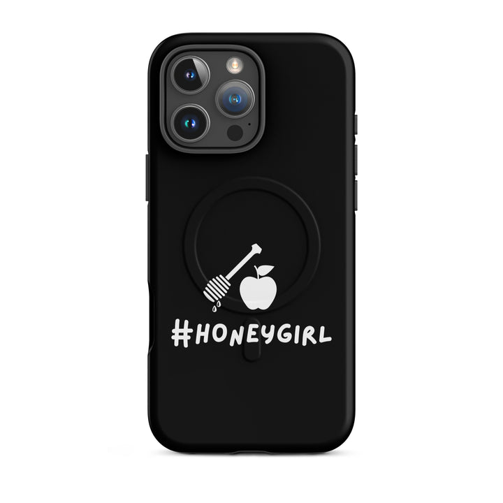 #Honeygirl Jewish pride magsafe® tough case for iphone® in Matte - front view