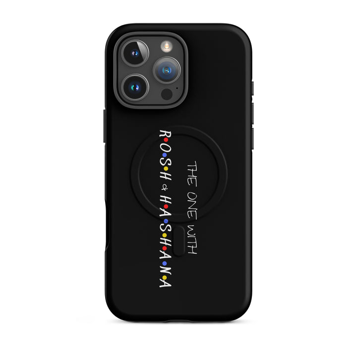 The One with Rosh HaShana Jewish pride magsafe® tough case for iphone® in Matte - front view