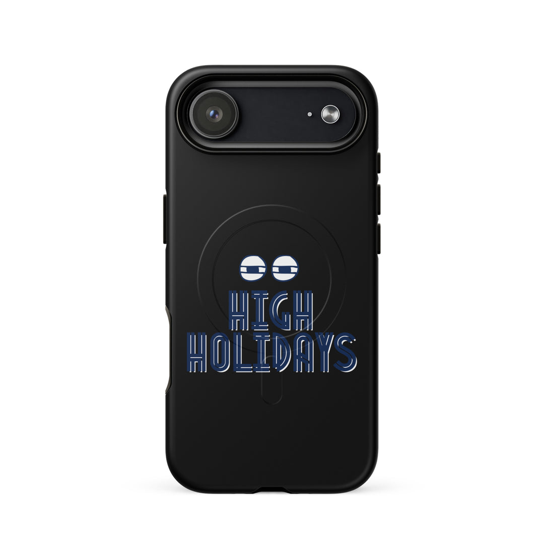 High Holidays Jewish pride magsafe® tough case for iphone® in Matte - flat lay