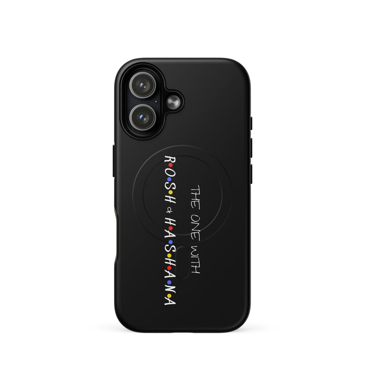 The One with Rosh HaShana Jewish pride magsafe® tough case for iphone® in Matte - detail view