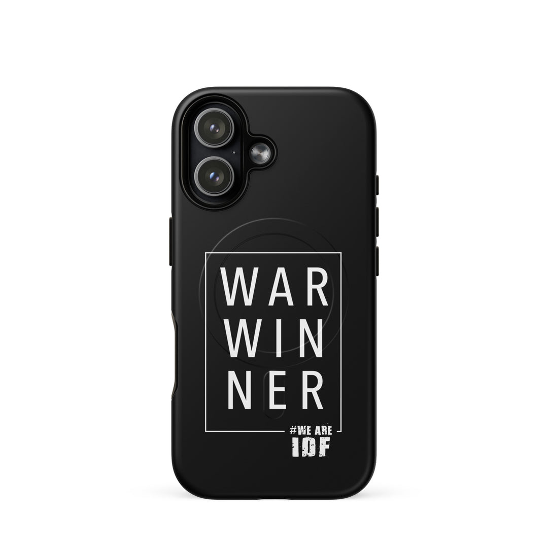 War Winner Jewish pride magsafe® tough case for iphone® in Matte - detail view