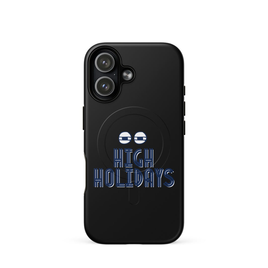 High Holidays Jewish pride magsafe® tough case for iphone® in Matte - detail view
