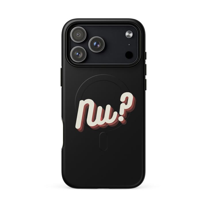 Nu Jewish pride magsafe® tough case for iphone® in Matte - front view