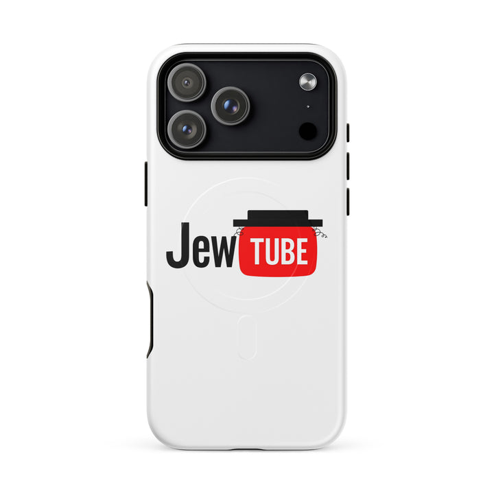 Jewtube Jewish pride magsafe® tough case for iphone® in Matte - front view