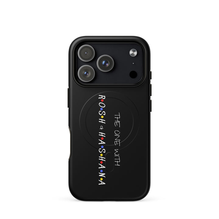 The One with Rosh HaShana Jewish pride magsafe® tough case for iphone® in Matte - detail view