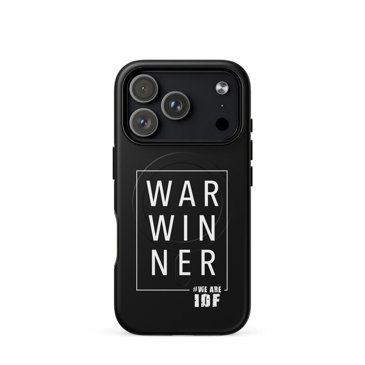 War Winner Jewish pride magsafe® tough case for iphone® in Matte - detail view
