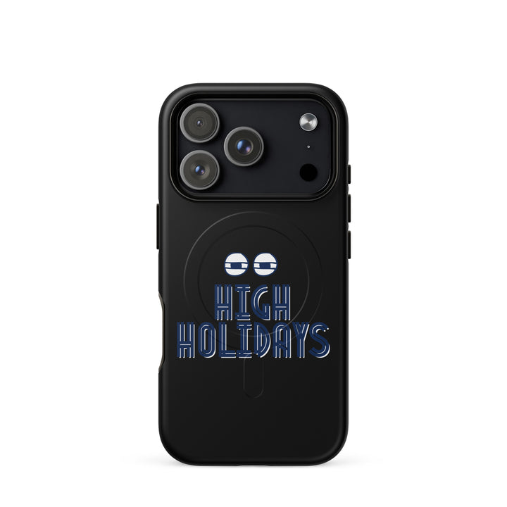 High Holidays Jewish pride magsafe® tough case for iphone® in Matte - detail view