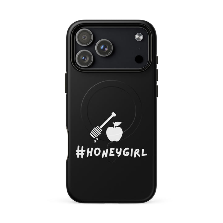 #Honeygirl Jewish pride magsafe® tough case for iphone® in Matte - front view