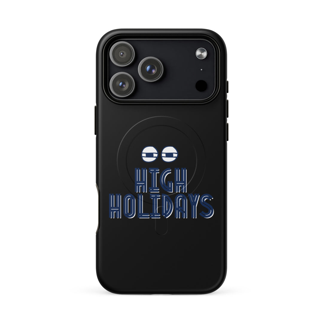 High Holidays Jewish pride magsafe® tough case for iphone® in Matte - front view