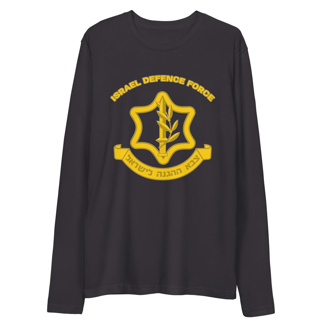 Long Sleeve Fitted Crew | IDF Israel Defense Forces