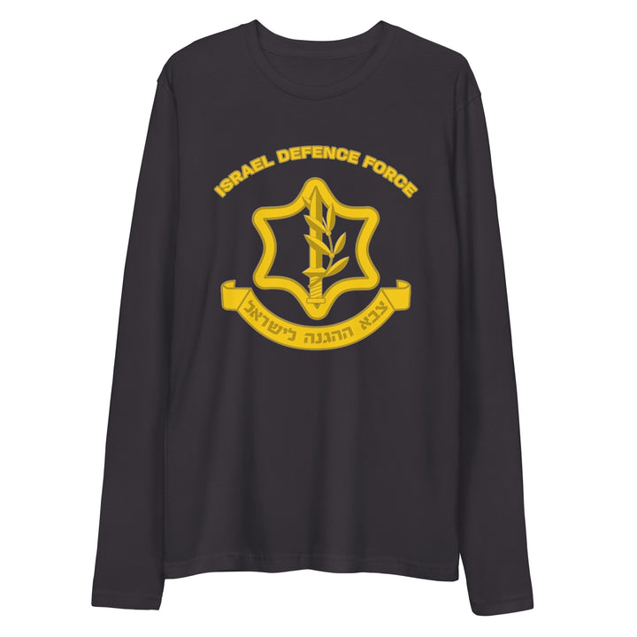 Long Sleeve Fitted Crew | IDF Israel Defense Forces
