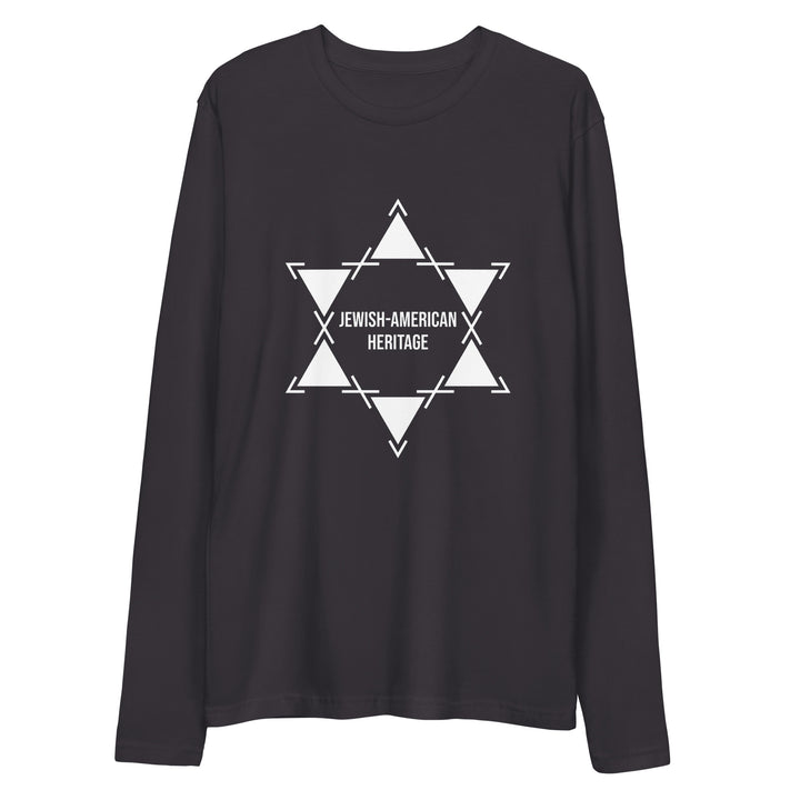 Long Sleeve Fitted Crew | Jewish American Heritage