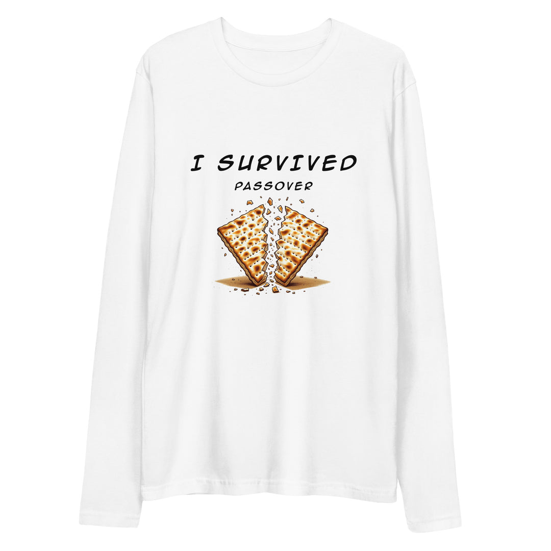 Passover Jewish pride fitted crew - front view