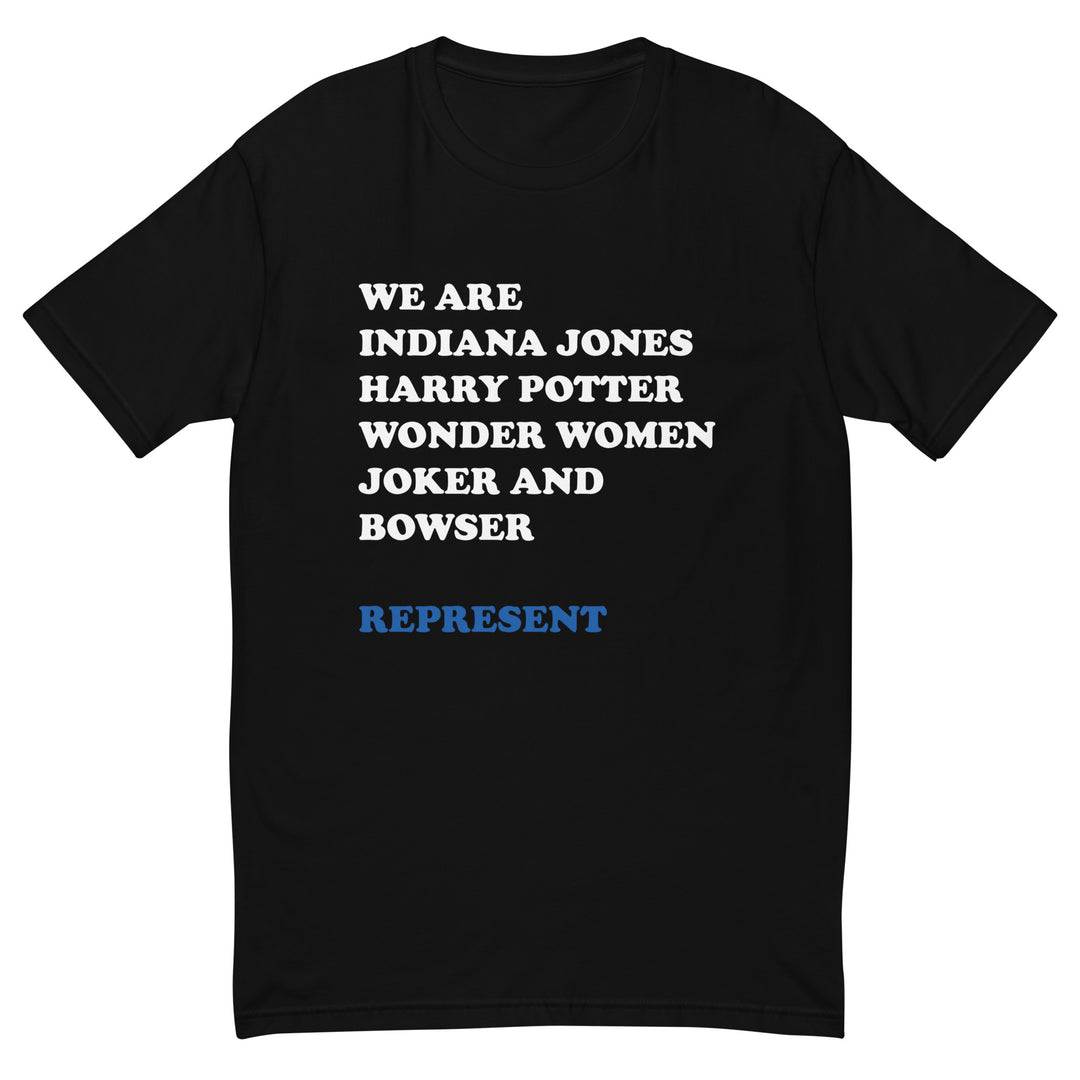 Men's Fitted T-Shirt | We are Iconic Roles 1