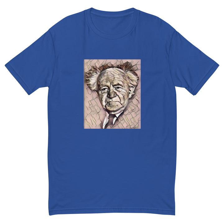 Men's Fitted T-Shirt | David Ben Gurion