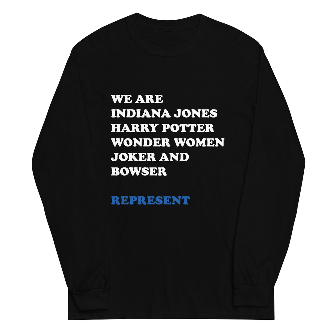 Men’s Long Sleeve Shirt | We are Iconic Roles 1