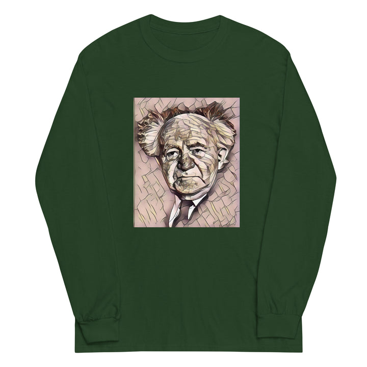 Men’s Long Sleeve Shirt | David Ben Gurion