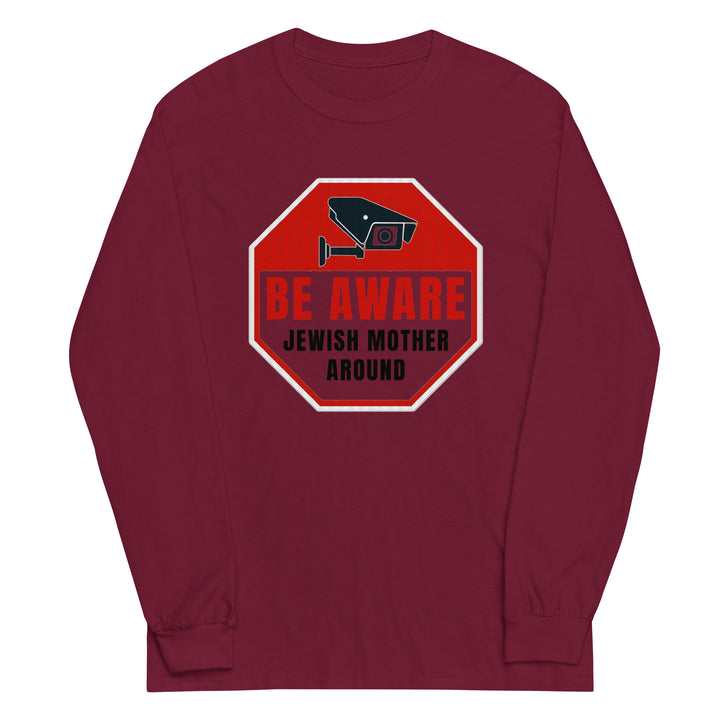 Men’s Long Sleeve Shirt | Be aware jewish mother
