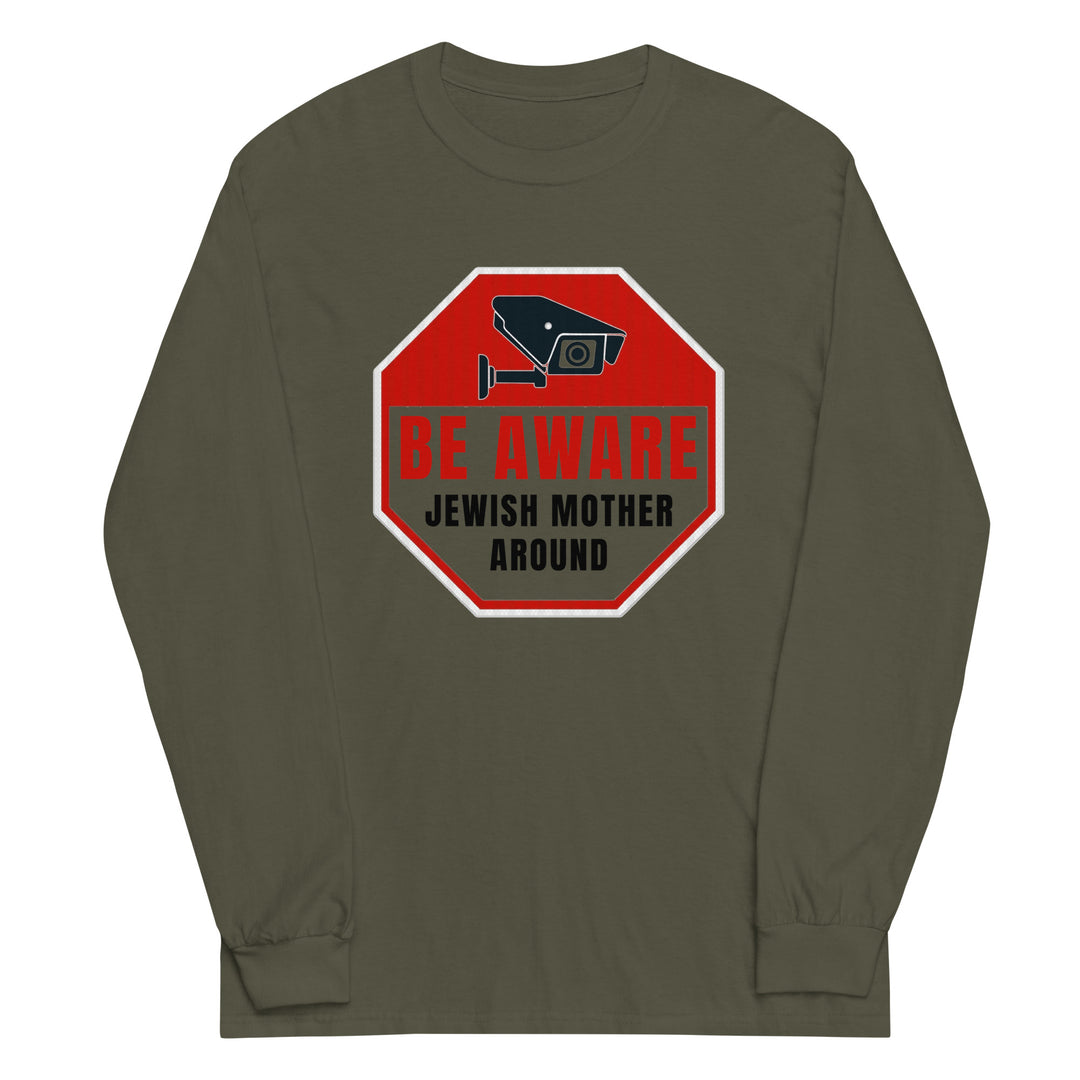 Men’s Long Sleeve Shirt | Be aware jewish mother