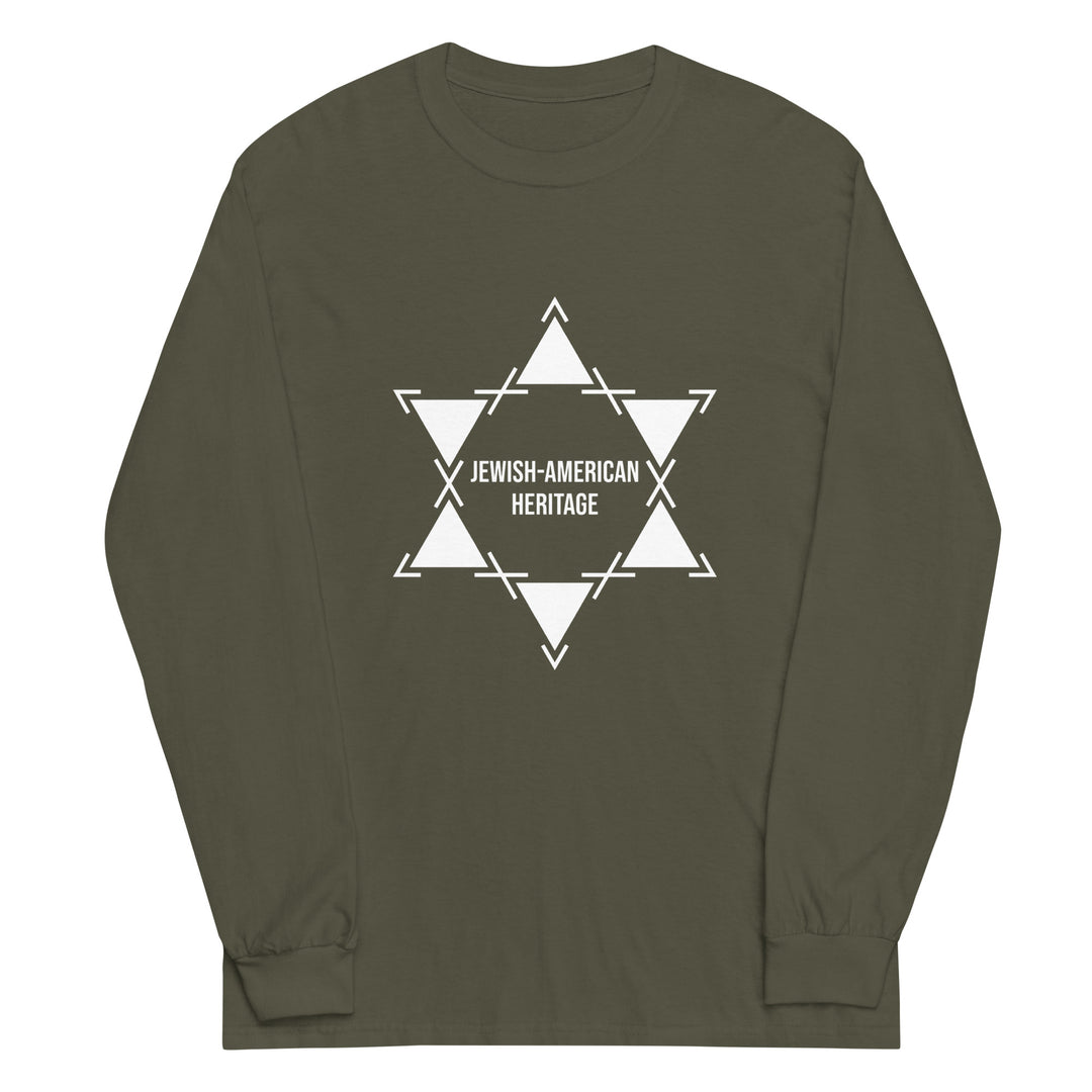 Men’s Long Sleeve Shirt | Jewish American Heritage
