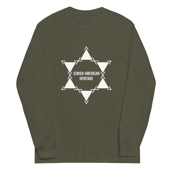 Men’s Long Sleeve Shirt | Jewish American Heritage