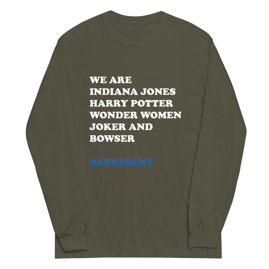 Men’s Long Sleeve Shirt | We are Iconic Roles 1