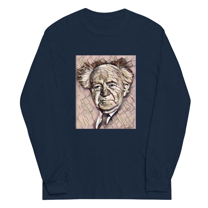 Men’s Long Sleeve Shirt | David Ben Gurion