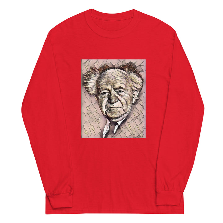 Men’s Long Sleeve Shirt | David Ben Gurion