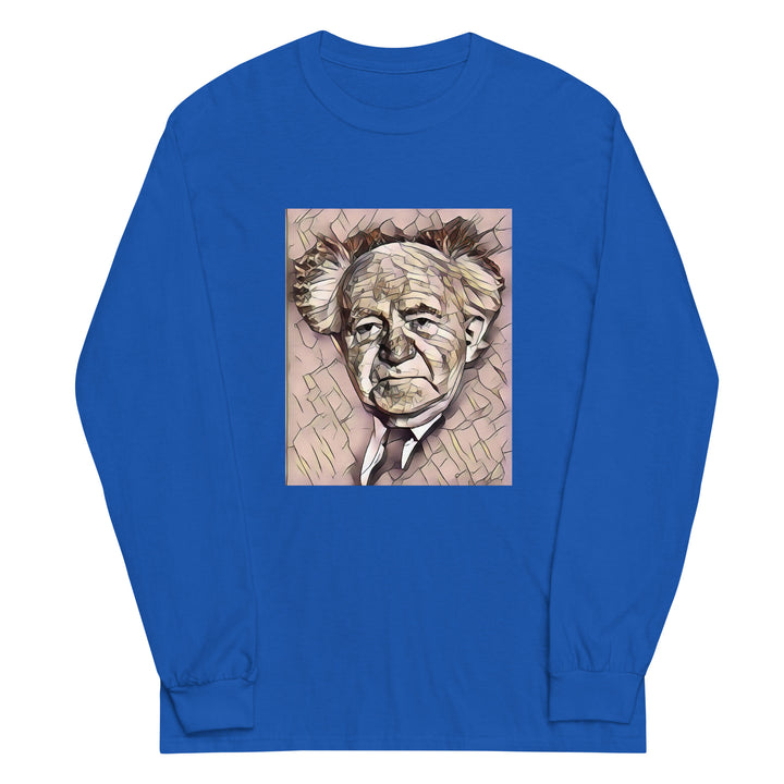 Men’s Long Sleeve Shirt | David Ben Gurion