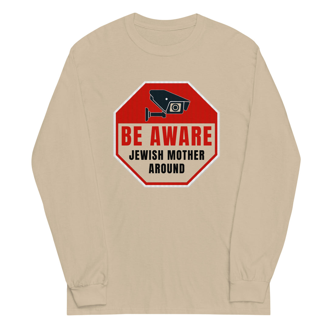 Men’s Long Sleeve Shirt | Be aware jewish mother