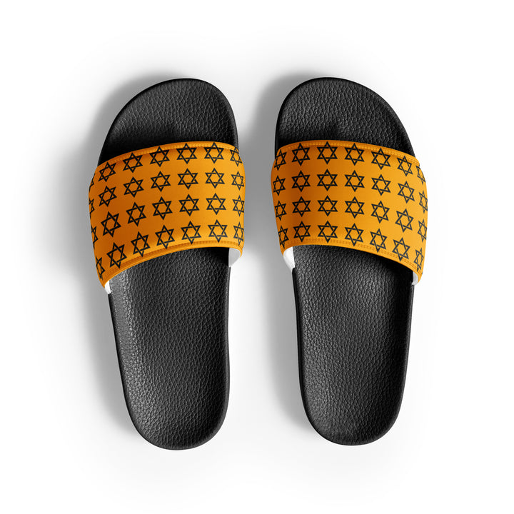 Men’s slides | Magen David Orange